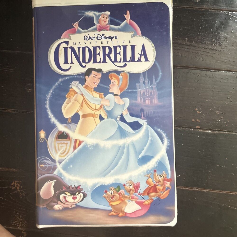 walt disney masterpiece collection cinderella vhs
